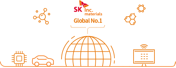 SK Inc. materials Global NO.1